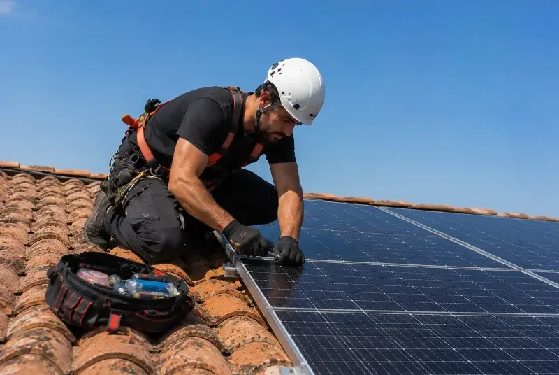Maintenance et monitoring de panneaux solaires à Lembach