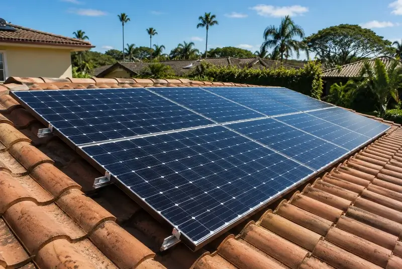 Installation de panneaux solaires à Lembach